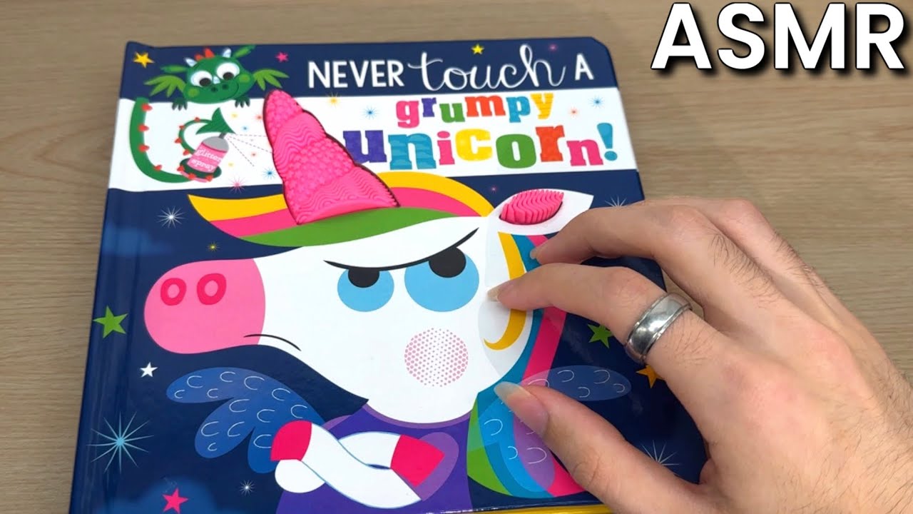 ASMR in Public: Sensory Book 🦄 - lofi
