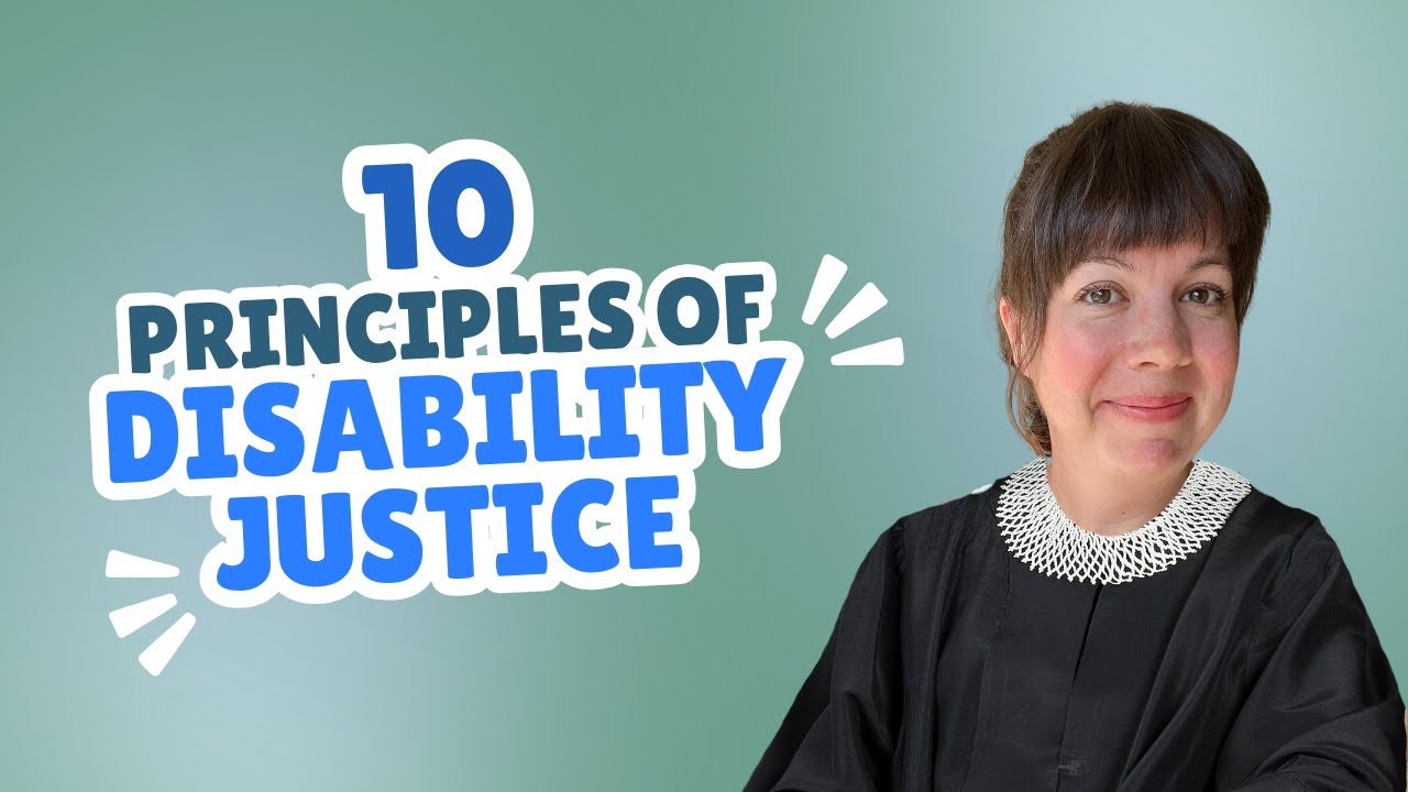10 Crucial Principles For DISABILITY JUSTICE And Employment Success