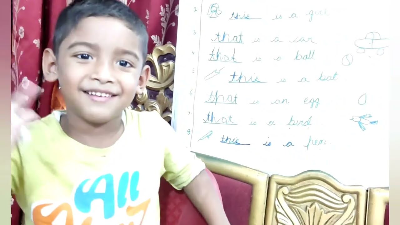 Easy way to learn this and that || use of this and that with example