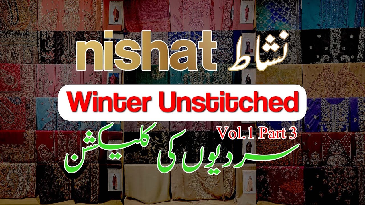 Nishat Winter 2025 Vol 1 Part 3 | Woven, Moonlight & Wool Shawls Detailed Video