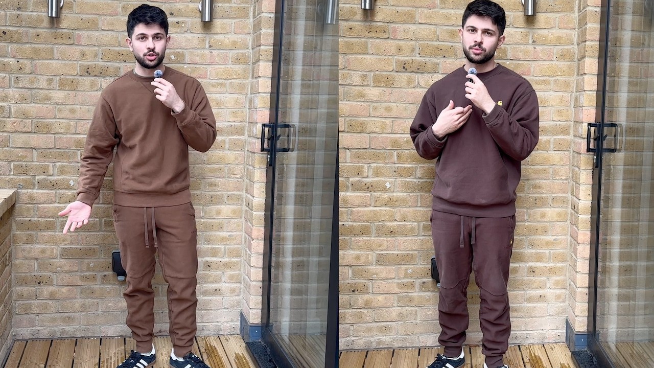 Carhartt WIP American Script Tracksuit Review (Sweatshirt + Jogging Pant)