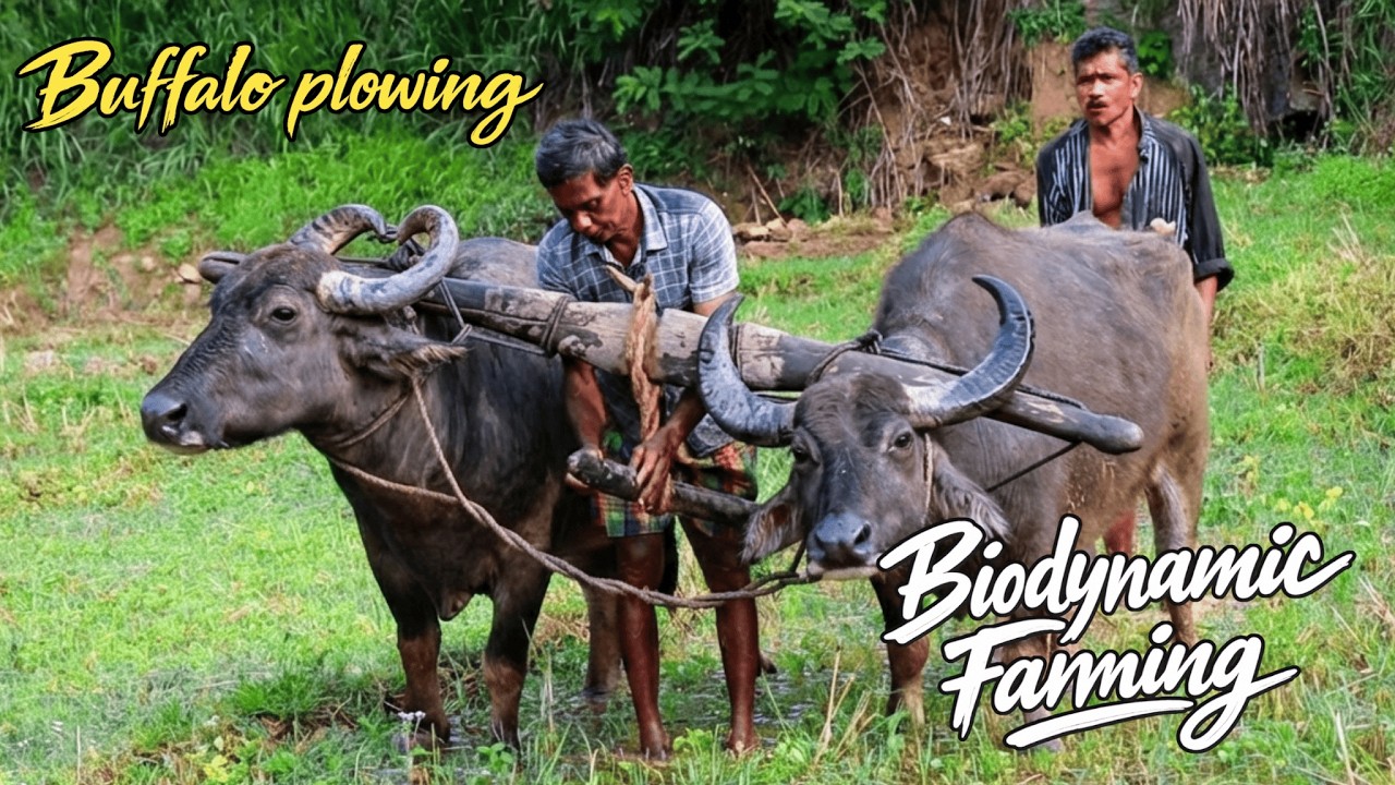 Biodynamic Farming in Sri Lanka | Traditional Buffalo Agriculture Exposed