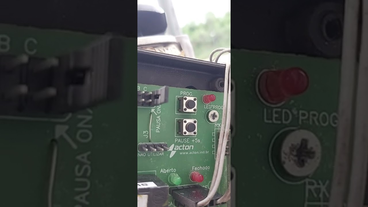 Configura&ccedil;&atilde;o controle port&atilde;o autom&aacute;tico - inscreva-se please!