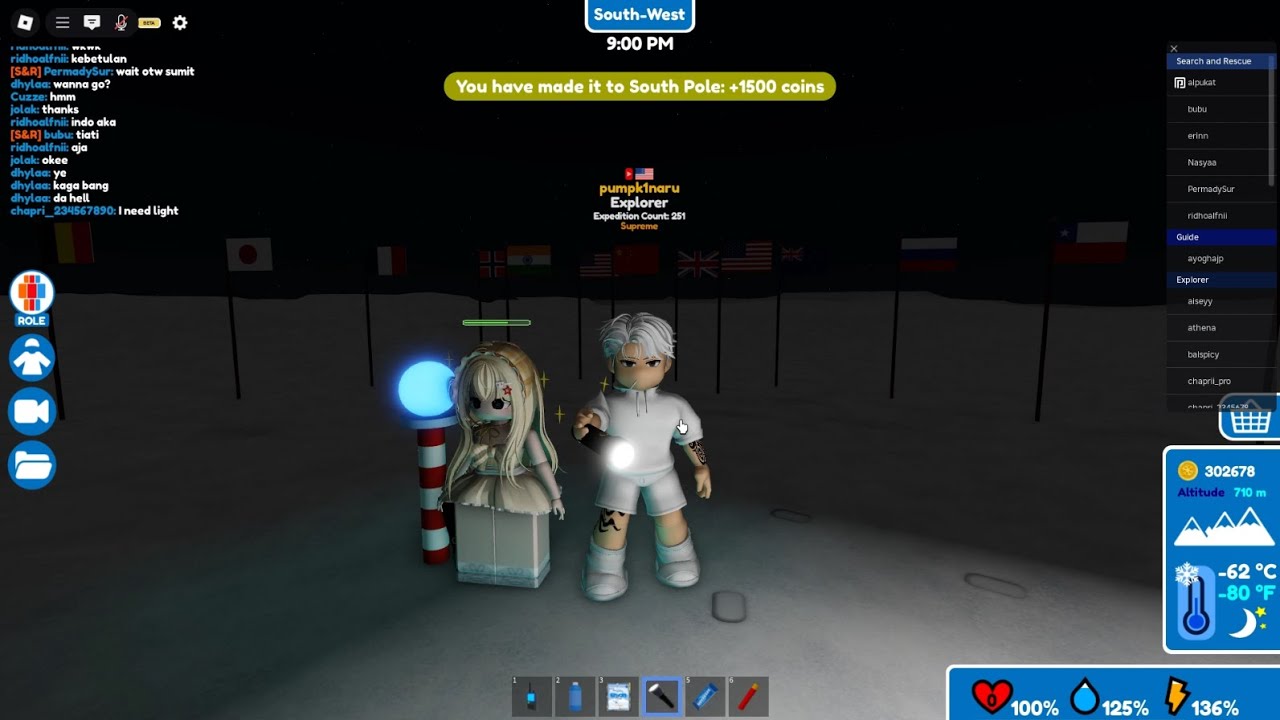 Hard Mode Expedition Antarctica (no damage, no boost, no bug) (joki cek deskripsi)