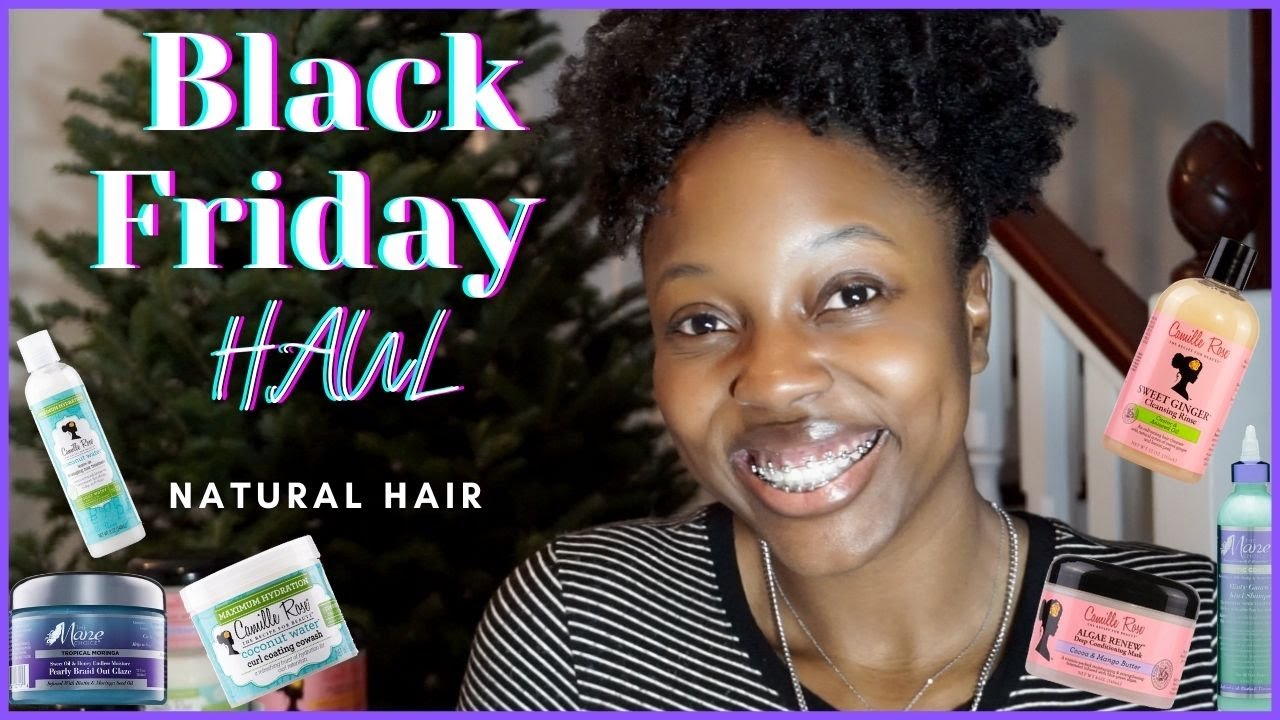 HUGE BLACK FRIDAY HAUL 2020 PART 1: Natural Hair Products from Camille Rose and more!