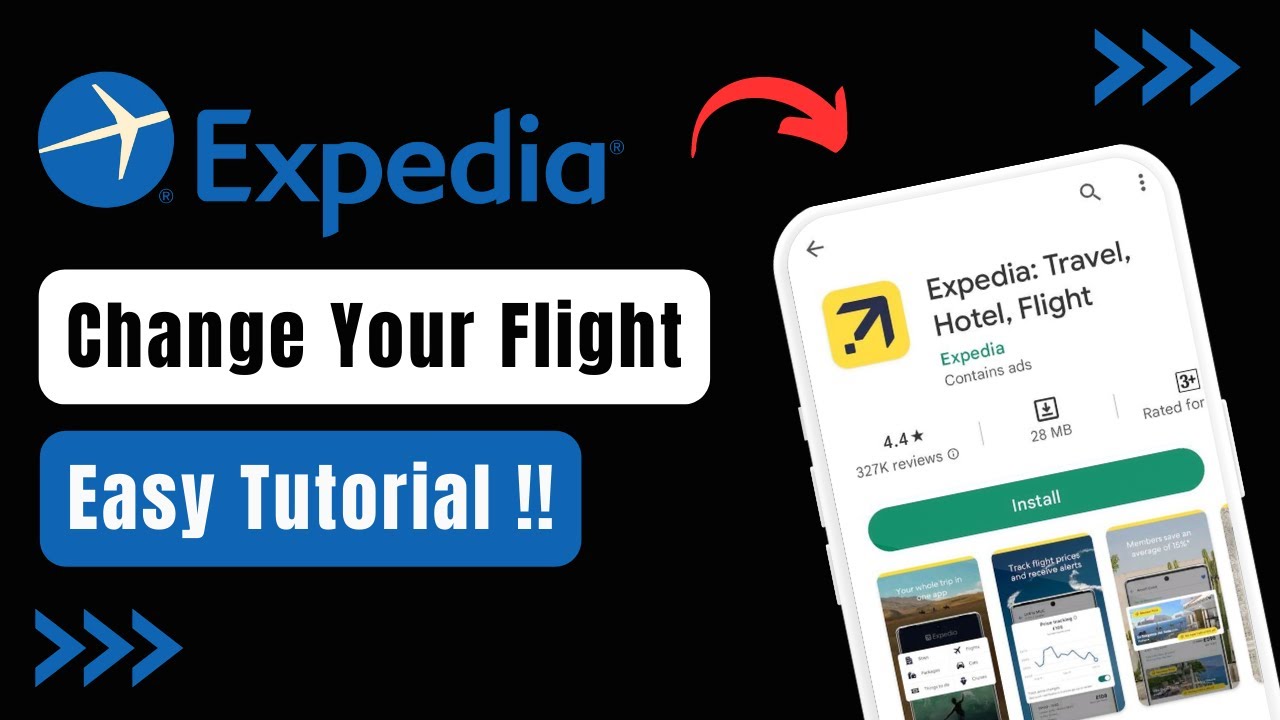 Expedia - How to Change Flight !