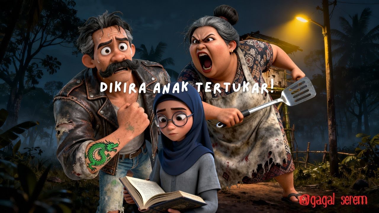 DIKIRA ANAK TERTUKAR! Ternyata Anak Preman Ini 