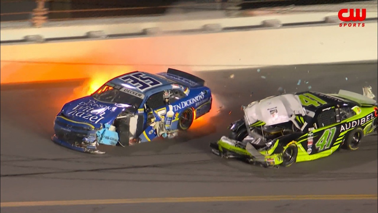 Natalie Decker Late Hit on Sam Mayer