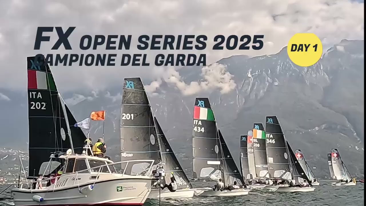 49er Fx Opens Series Campione del Garda 2025 Day 1
