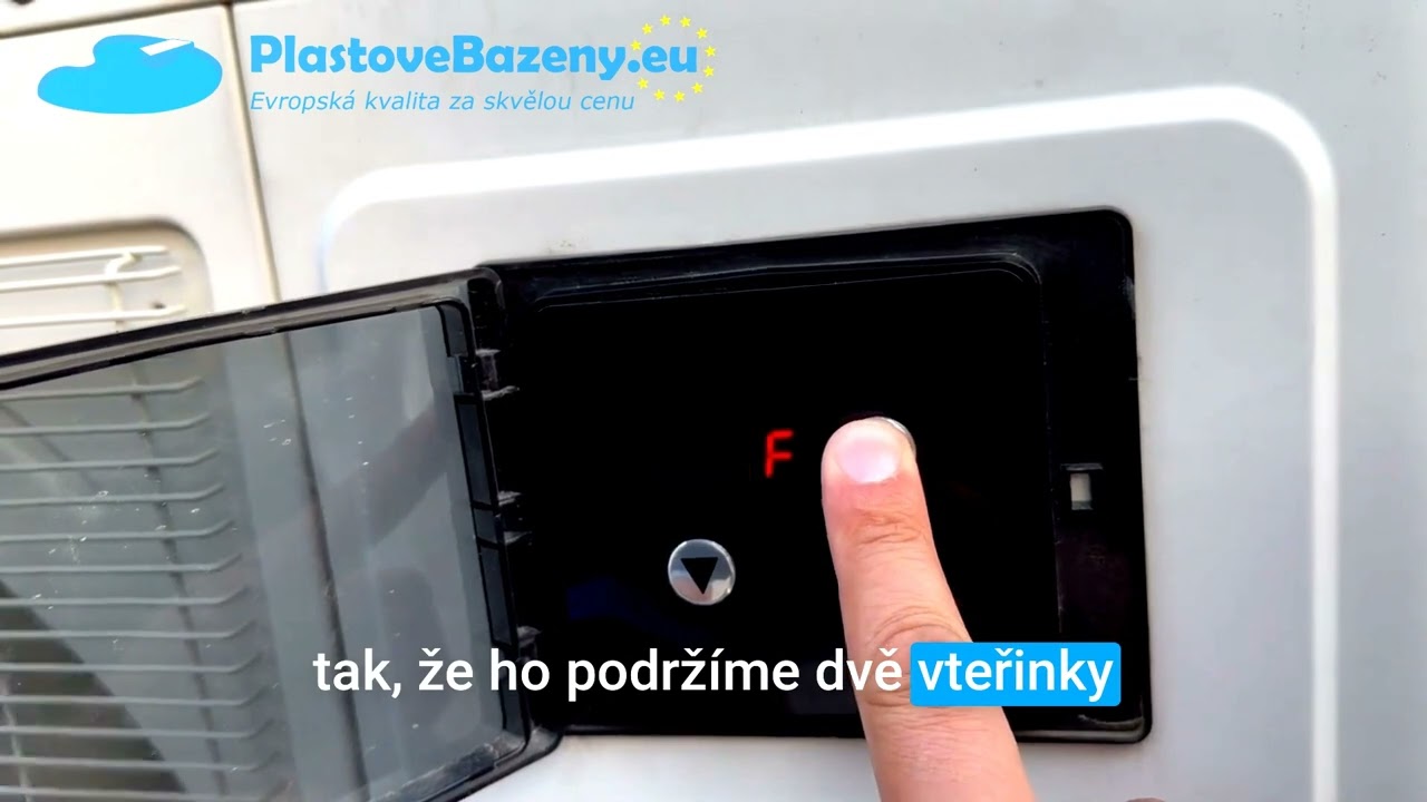 Jak na správné nastavení tepelného čerpadla k bazénu, teploty a by-passu?