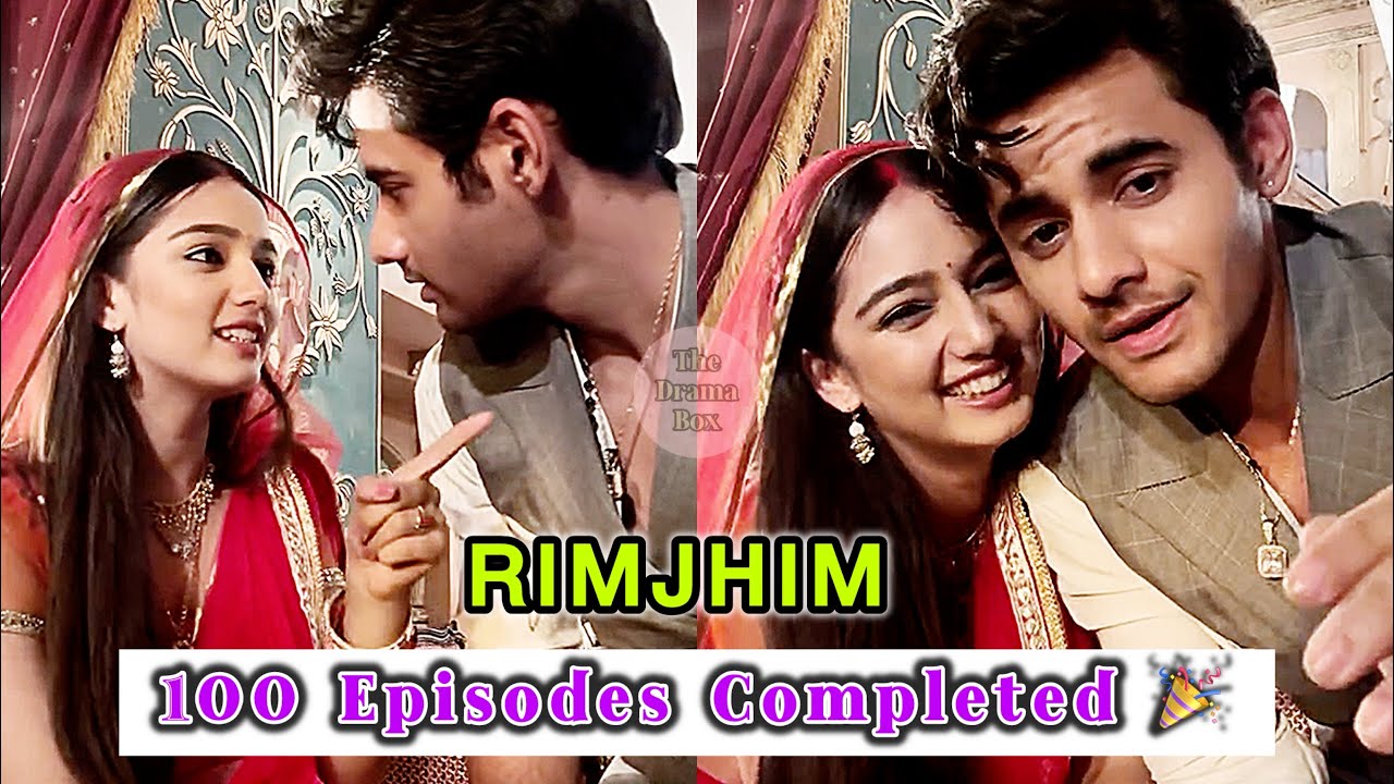 RIMJHIM 100 Episodes Completed 🥳🎉| Yashika Sharma| Himanshu Awasthi| Dangal tv| RIMEER| 
