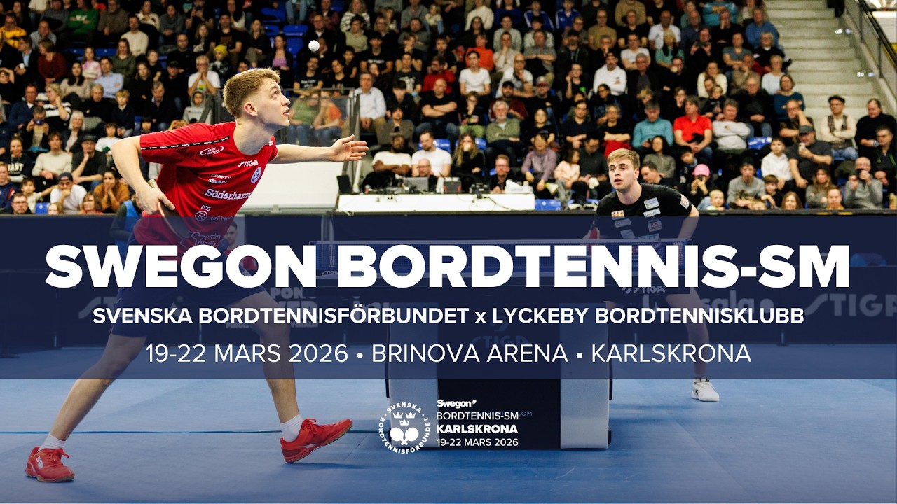 Swegon Bordtennis-SM 2026 | Dag 1 | Bord 3