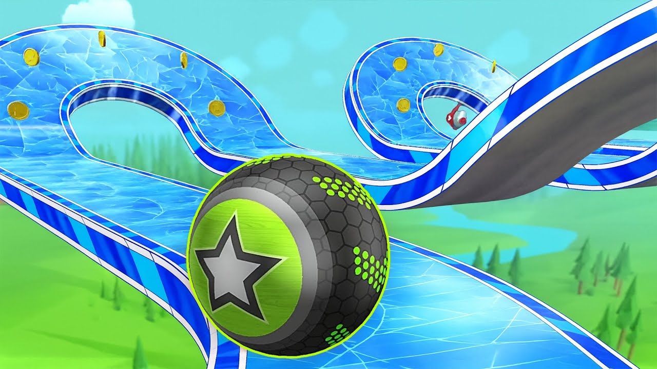 Going Balls, SpeedRun, Going Balls Portal Run Gameplay Max Levels Level 54