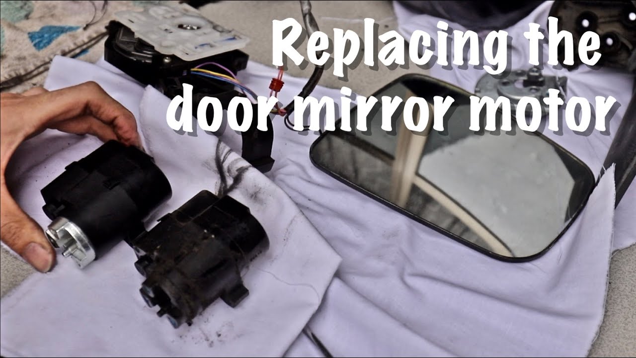 X-TRAIL T31 /The mirror doesn't move so let's replace the motorm/ドアミラーが動かない