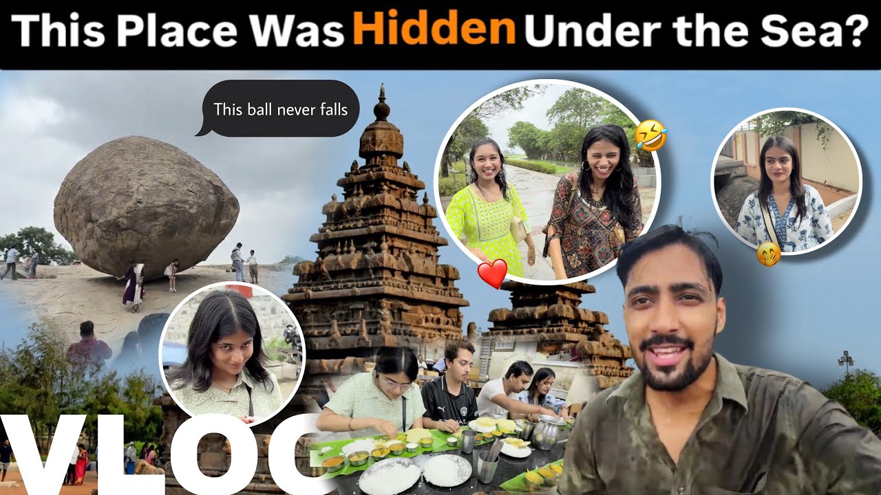 Built 1500+ Years Ago | History, Fun | A Day In Mahabalipuram | Rishabh On Route