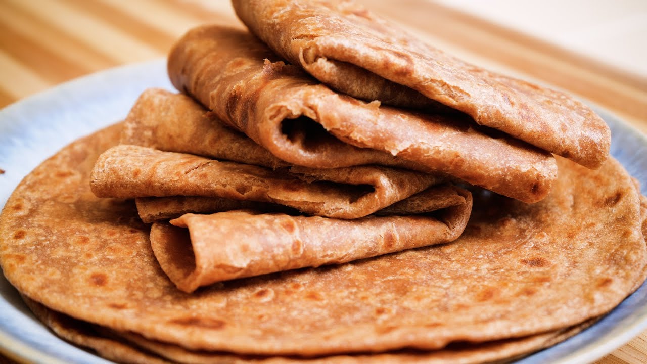 Roti Recipe with just Flour, salt and oil, just so tasty | Soft Layered Roti | whole wheat Chapati