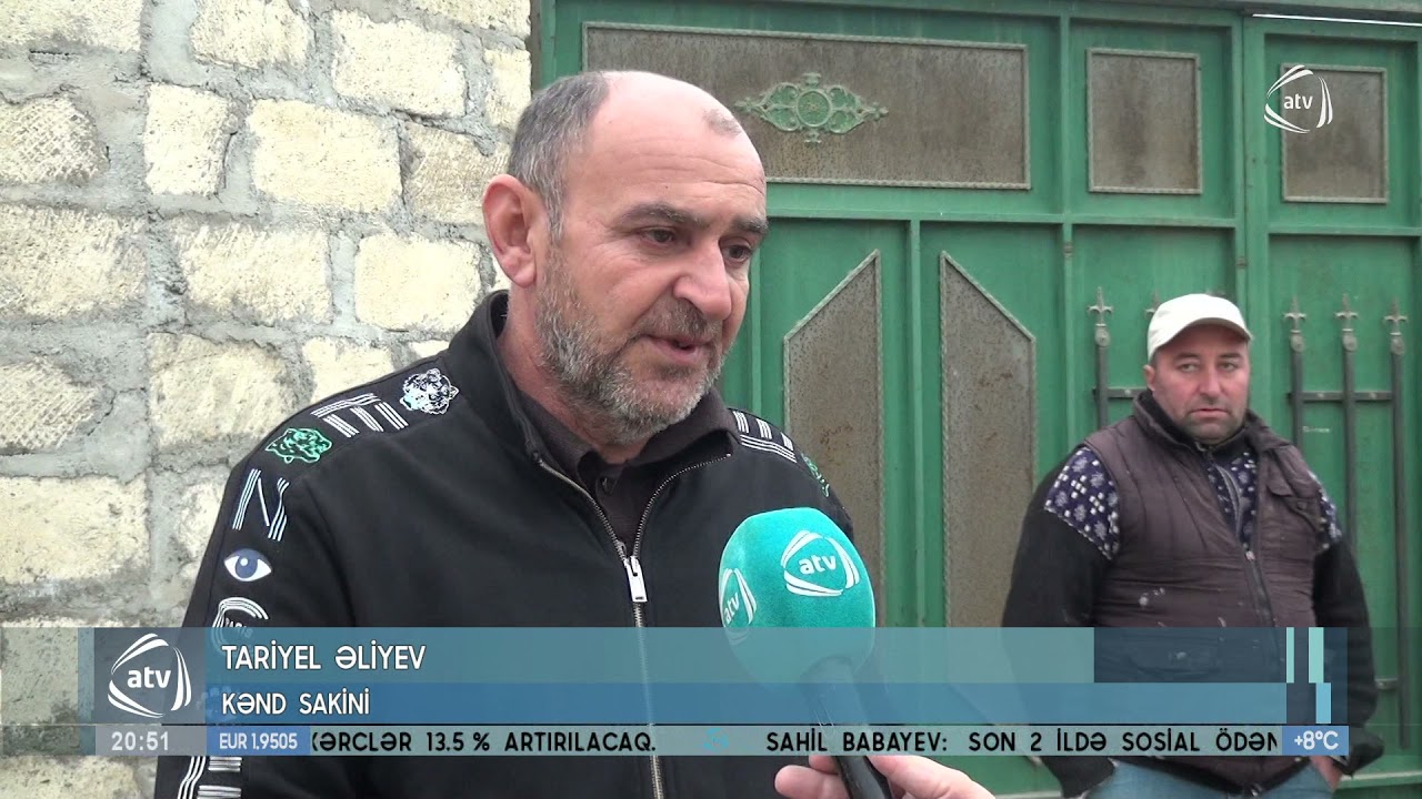 Gəndov kəndinin qaz problemi