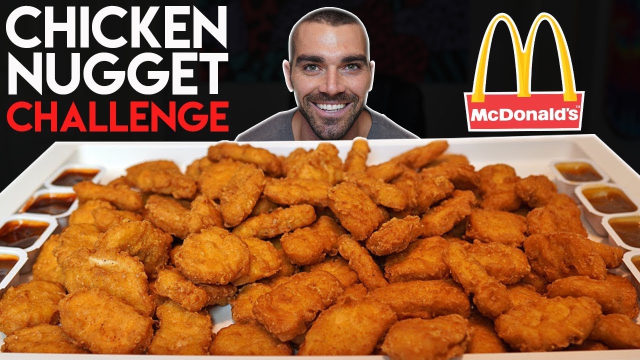 100 Chicken Nuggets in 10 Minutes Challenge
