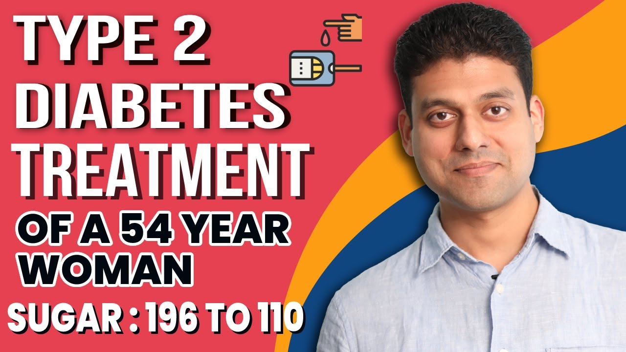 Reversing Type 2 Diabetes with Lifestyle Modifications | Treatment of Diabetes in 54 year old female