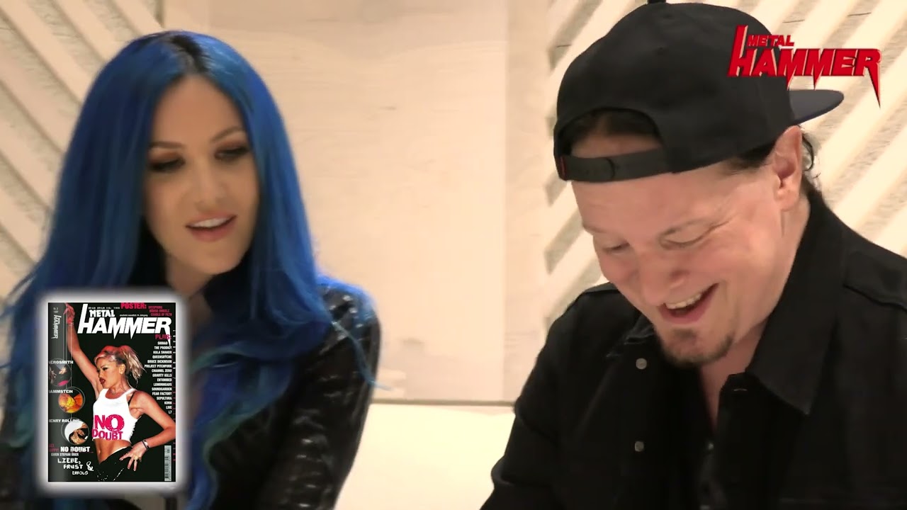 Arch Enemy: Alissa White-Gluz und Michael Amott bewerten METAL HAMMER-Cover