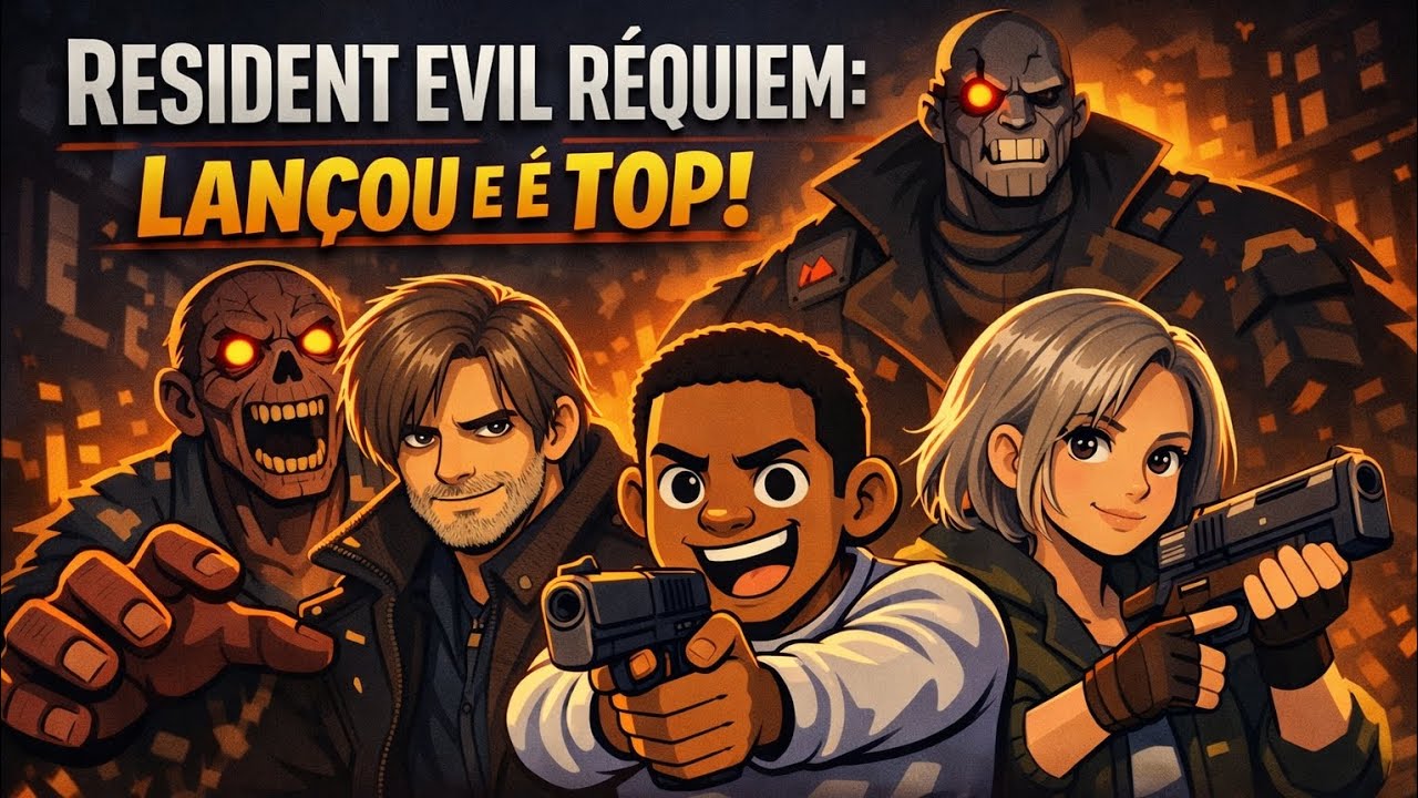 RESIDENT EVIL RÉQUIEM: LANÇOU E É TOP! | DADOS, HISTÓRIA, GAMEPLAY E MAIS!