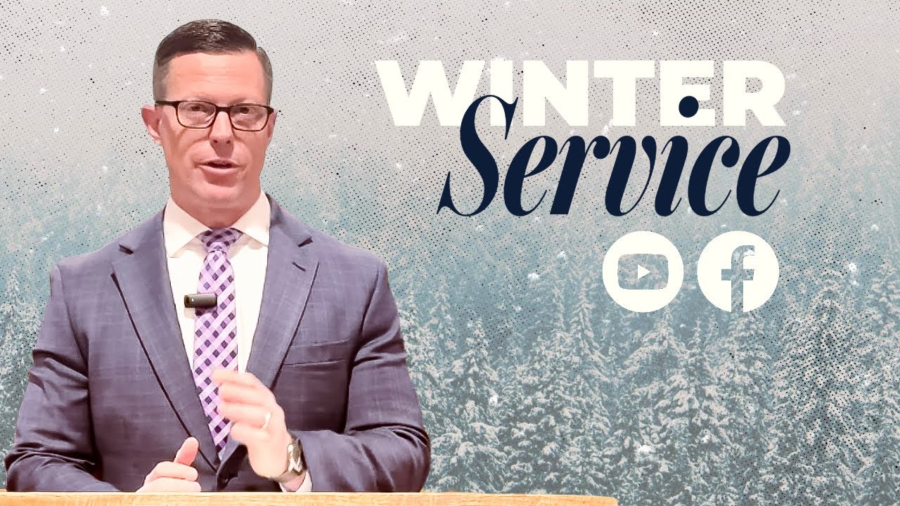 Inclement Weather Service | Pastor Justin Cooper