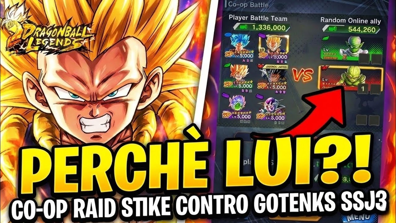 GOTENKS SSJ3 È IMBATTIBILE? IL MIO TEAM... 💀