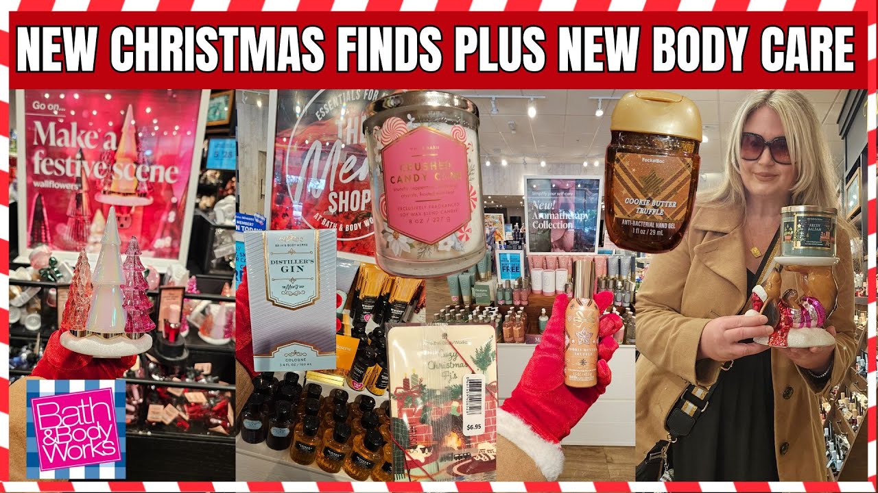 Bath & Body Works: НОВЫЕ РОЖДЕСТВЕНСКИЕ И НОВЫЕ НОВИНКИ ДЛЯ УХОДА ЗА ТЕЛОМ #bathandbodyworks