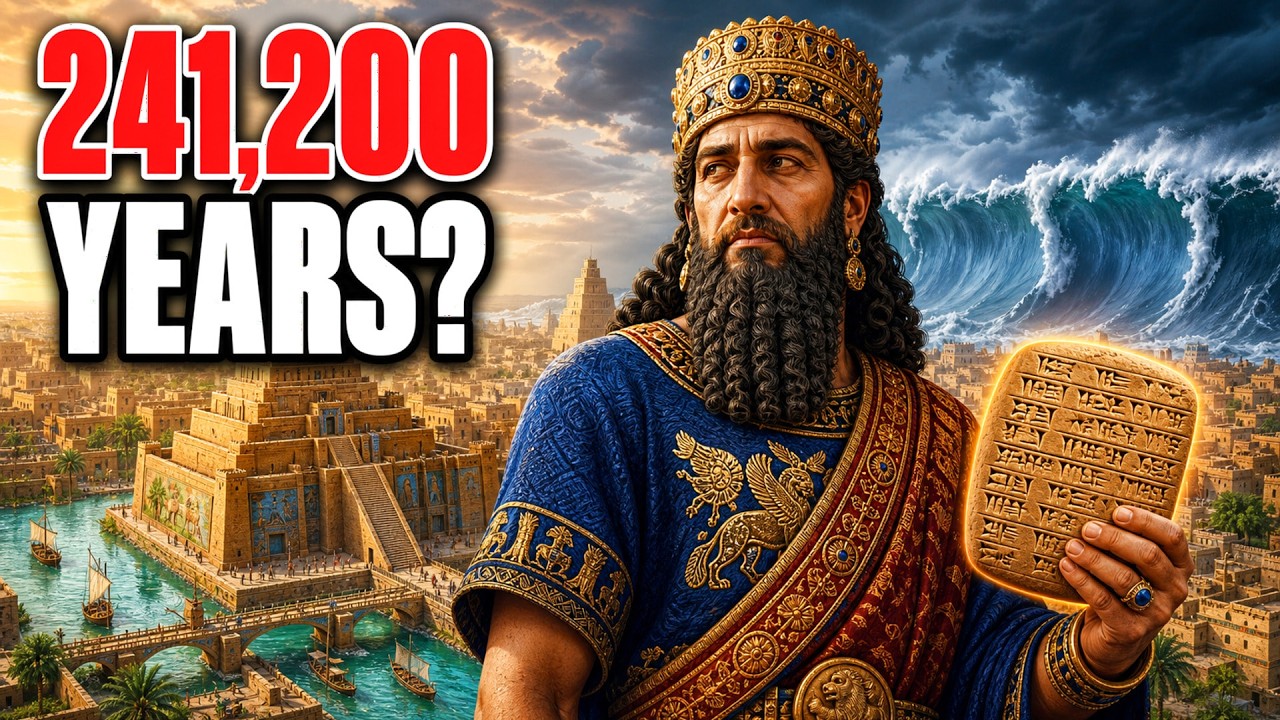 Before Sumer a Kingdom Ruled for 241,200 Years - Then the Flood Came | History for Sleep
