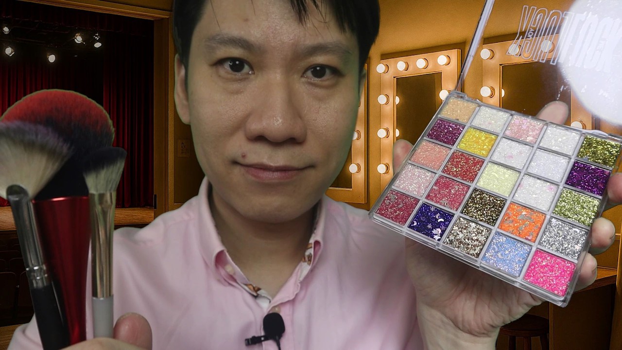 ASMR doing makeup for your performance