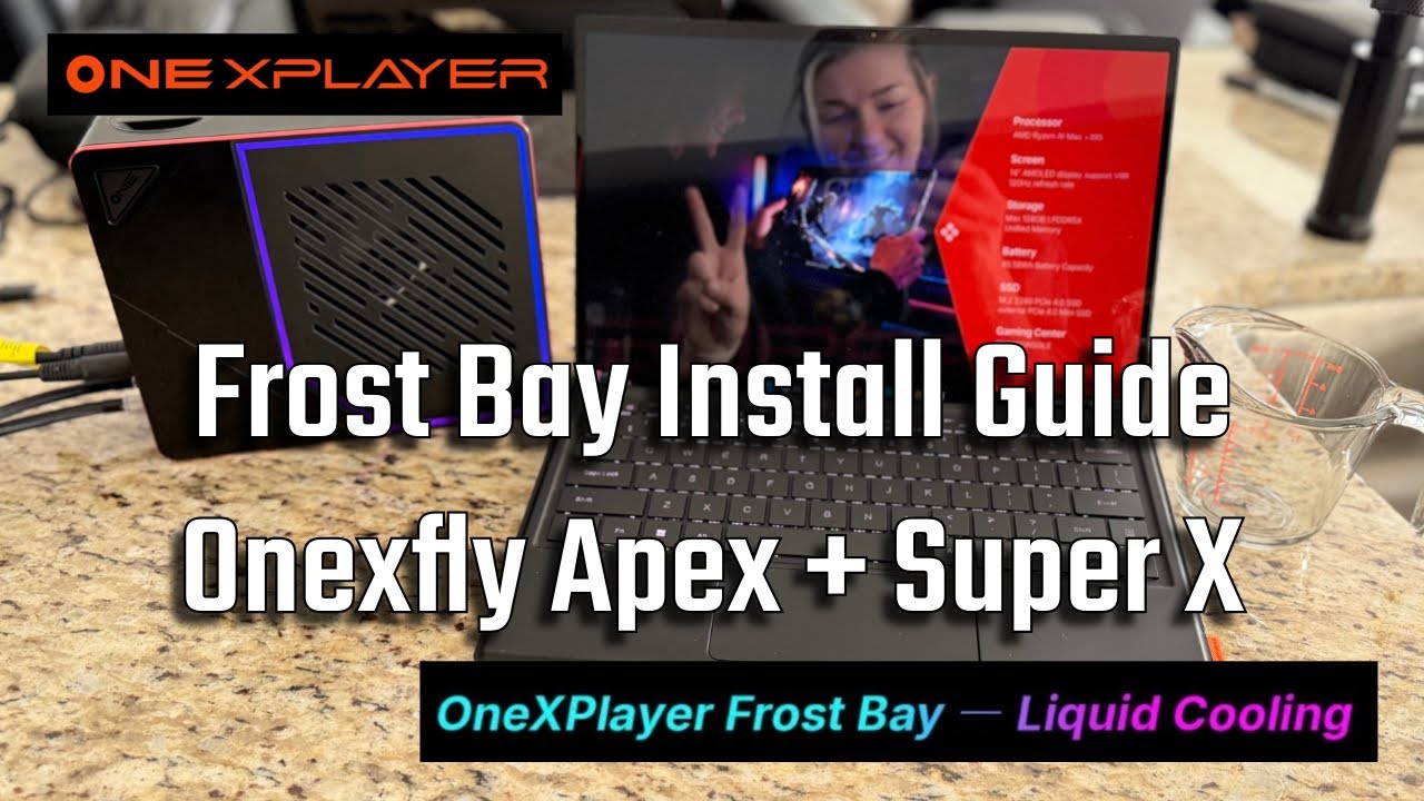 How to Install the Onexplayer Frost Bay on the Apex and Super X Liquid‑Cooled Versions