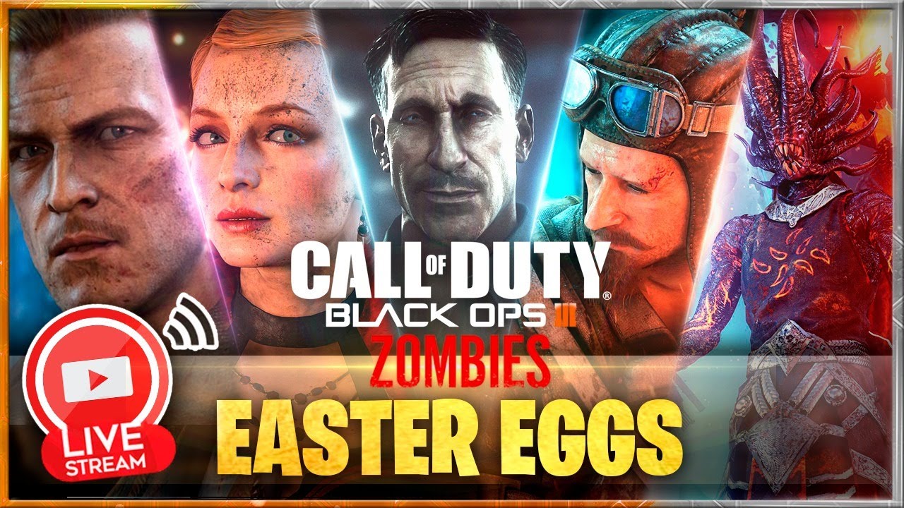 [DIRECTO 🔴] TODOS LOS EASTER EGGS DE BLACK OPS 3 (Parte 2: Zetsubou & Gorod Krovi)