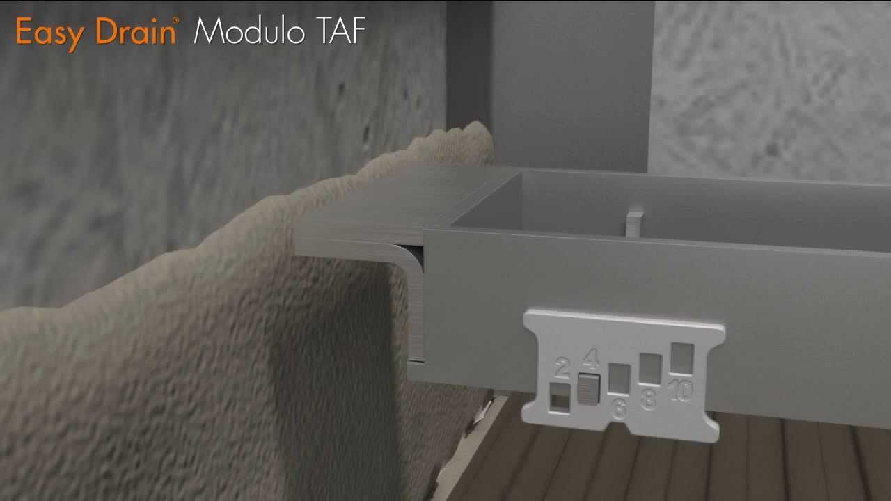 Easy Drain Modulo TAF (Primair) - Installatie