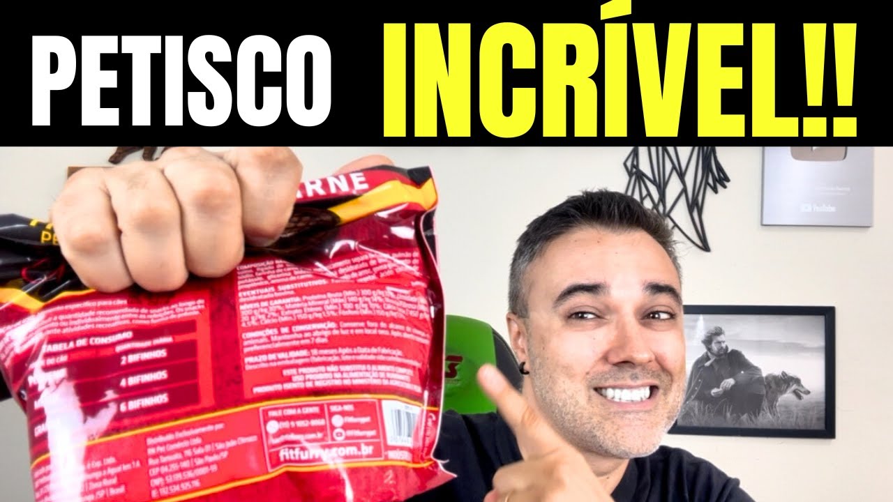🔹 Descobri um PETISCO INCRÍVEL meus cães amaram! ✅Melhor BIFINHO PRA CACHORRO!!!