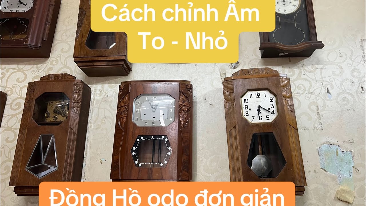 Cách Chỉnh Nhạc đánh To khoẻ, Nhỏ cho đồng hồ odo, vedette đơn giản hiệu quả