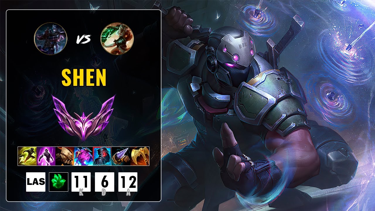 Shen vs Riven: ⚔️ El Ninja de Acero con Alto KDA y Dominio Absoluto! | 25.05