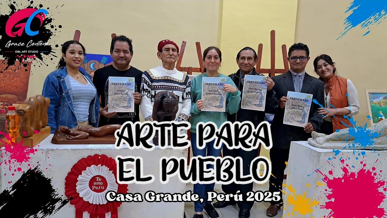 Grace Centeno - Arte para el pueblo (Casa Grande, Perú 2025)