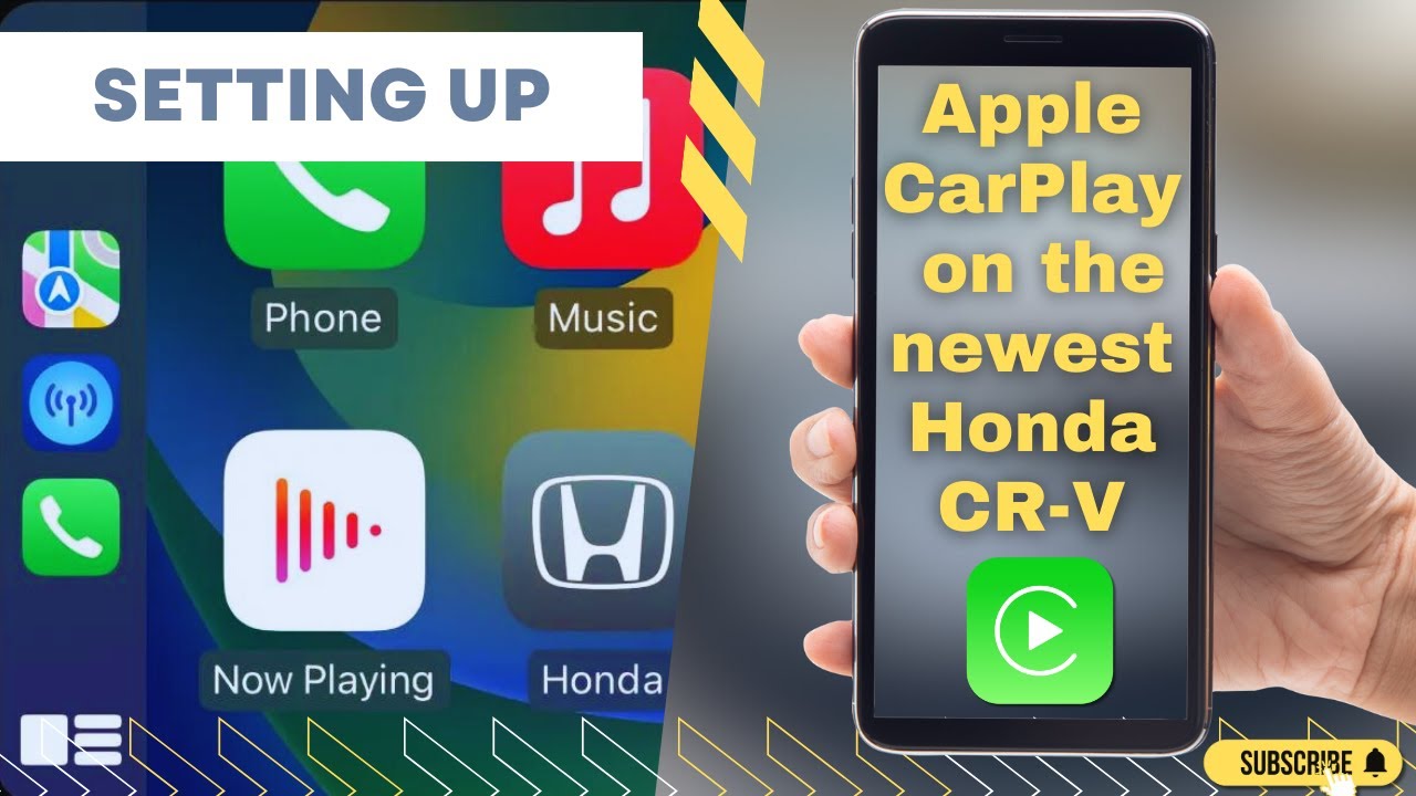 Руководство по настройке Apple CarPlay на Honda CR-V 2023–2025 годов (ВО ВСЕХ КОМПЛЕКТАЦИЯХ)