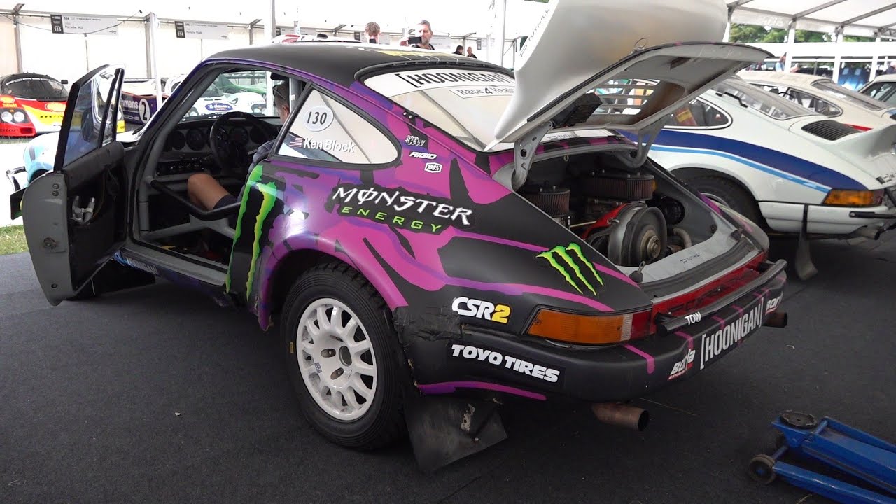 Porsche 911 SC “Safari Rally Car” ex. Ken Block - Drifts & Donuts @ Goodwood Festival of Speed!