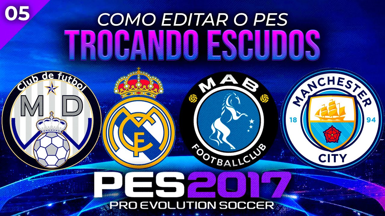 EDITANDO PES #05 | COMO COLOCAR NOVOS EMBLEMAS E LOGOS NOS TIMES E COMPETIÇÕES POR DATABASE