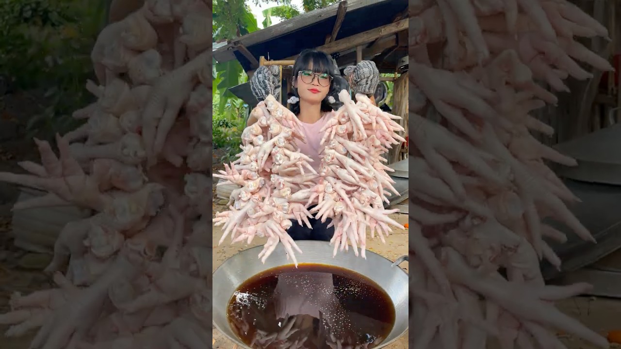 How to cook chicken feet recipe #shorts #shortvideo #cooking #food #recipe