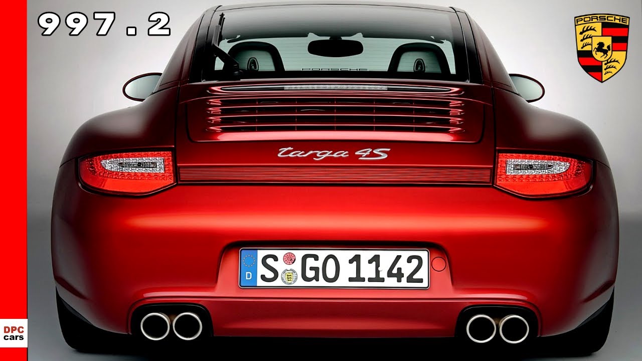 Porsche 911 Targa 4 and Targa 4S 997.2
