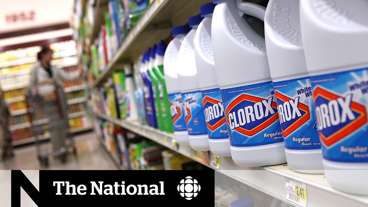 Possible asthma risk from cleaning products
