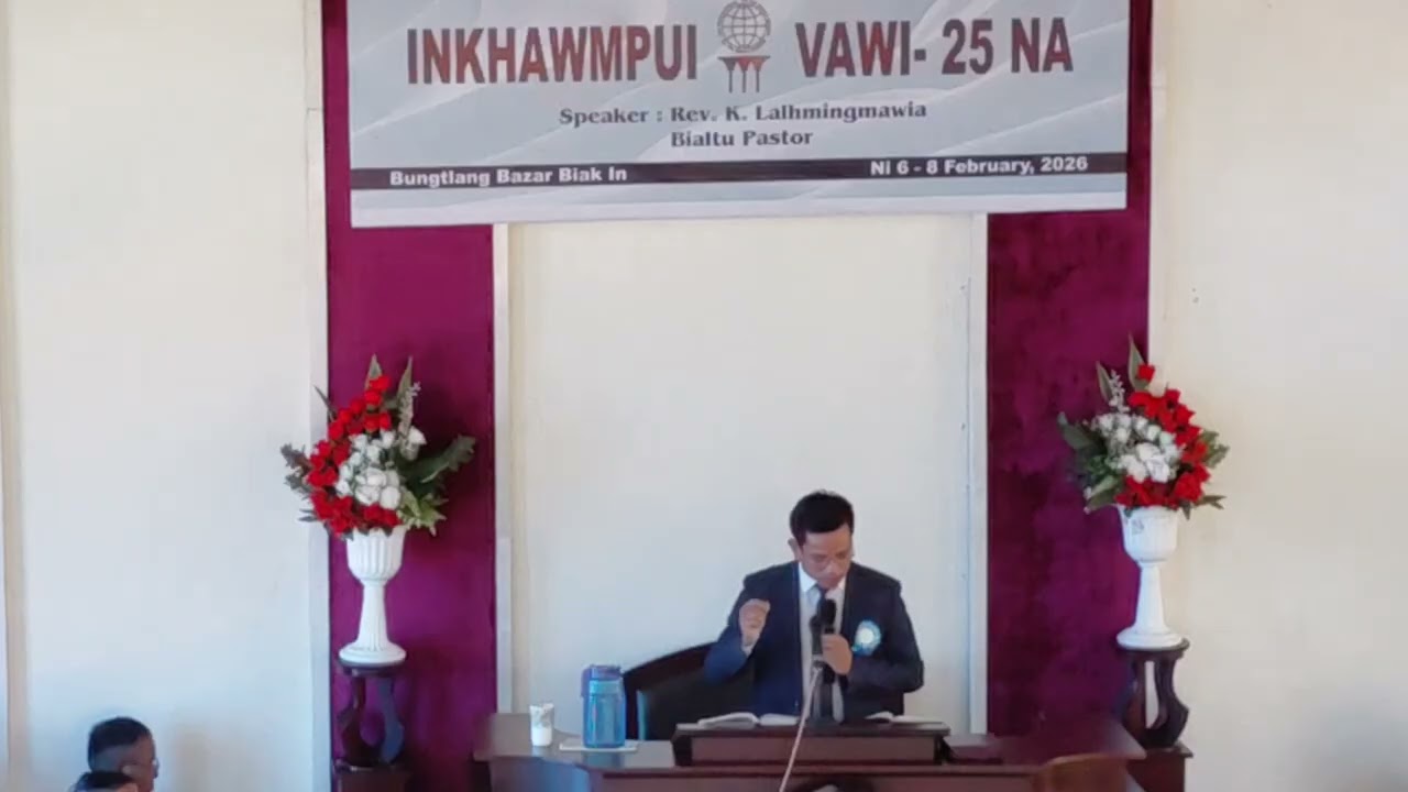 Rev. K. Lalhmingmawia - Sermon (Pathianni Chawhma)