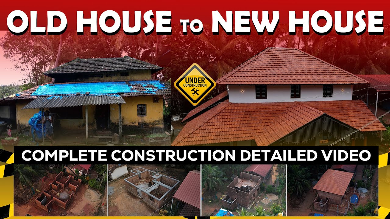 2BHK HOUSE UNDER 30 LAKHS || KERALA STYLE HOUSE || COMPLETE HOUSE CONSTRUCTION JOURNEY