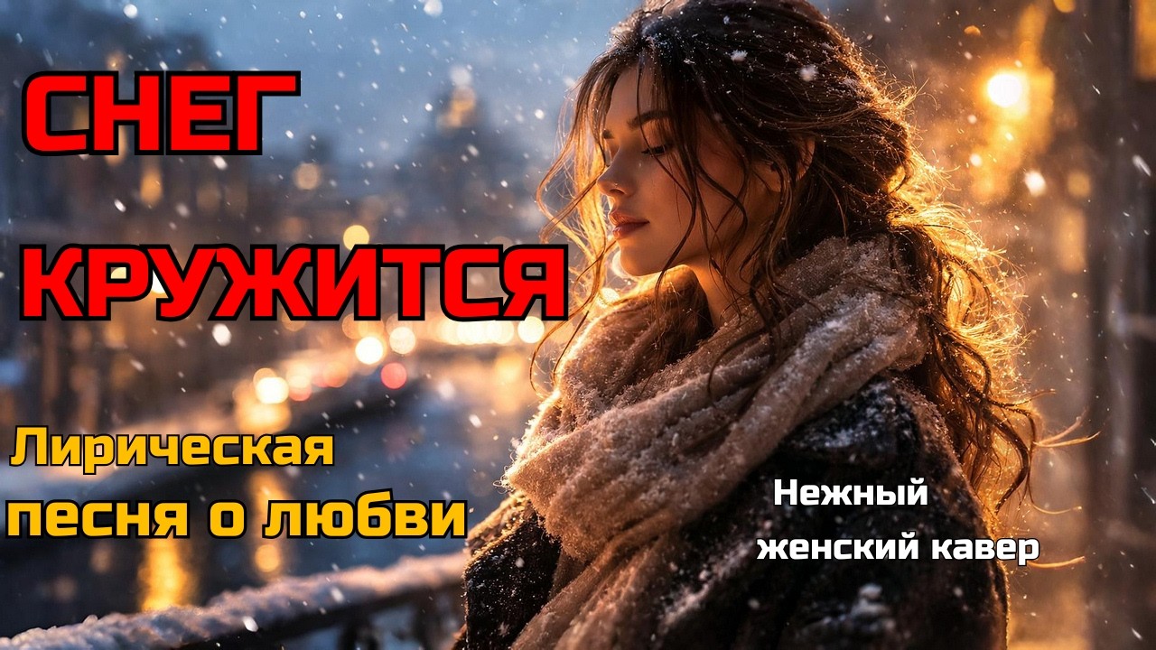 Снег кружится — нежный женский кавер