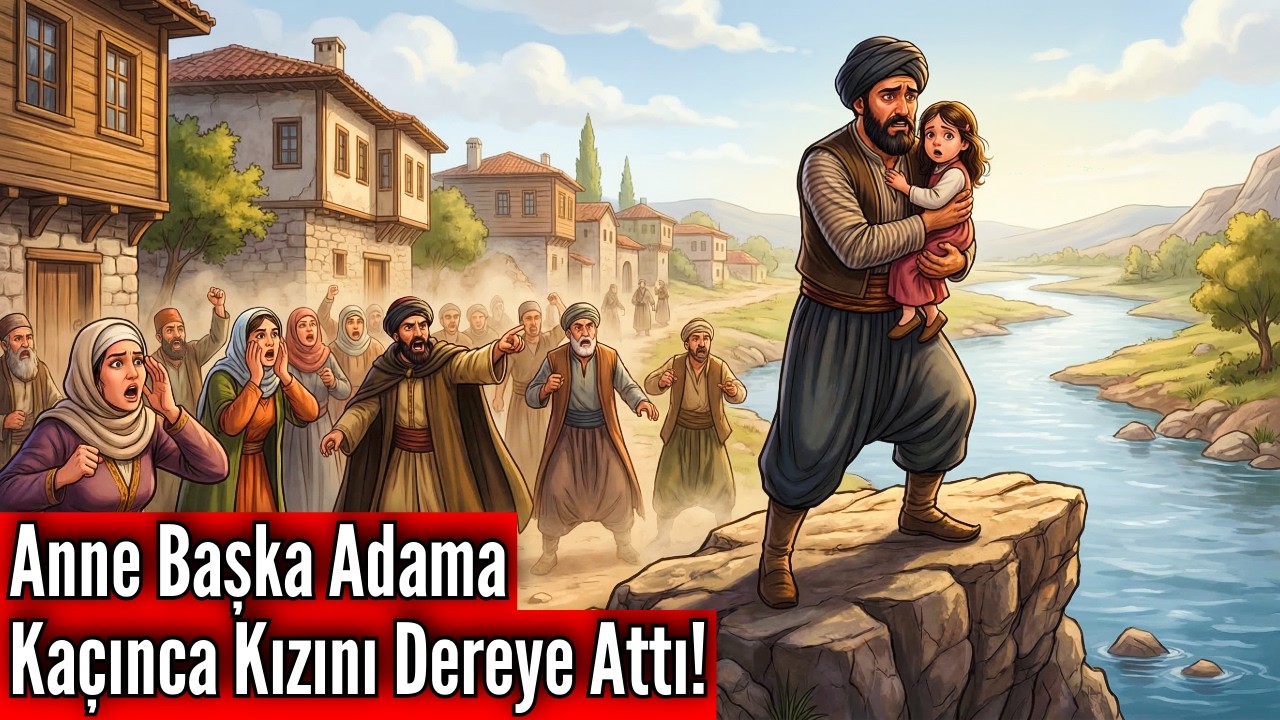 Anne Başkasına Kaçtı Baba Küçük Kızını Dereye Attı! Bu Hikâye Kalbinizi Sızlatacak