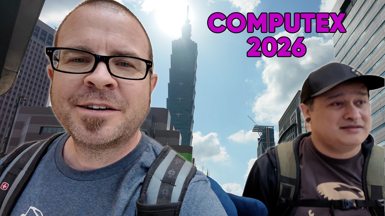 Computex 2026: Podr&oacute;ż się rozpoczyna