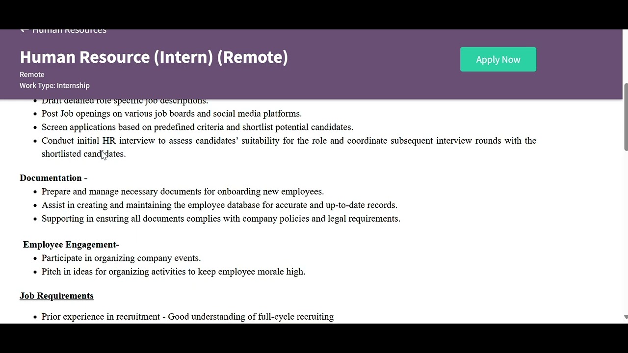 Work From Home Job SuperProcure Hiring Freshers for Human Resource