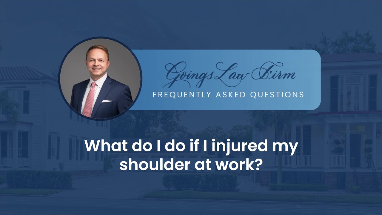SC Workers' Compensation FAQs - What do I do if I injured my shoulder at work?
